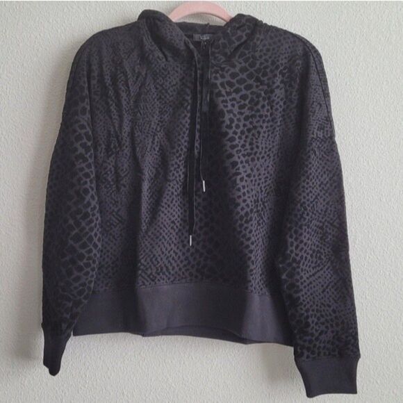 Rails Nico Hoodie In Black Flocked Cobra Size Small - Picture 4 of 7